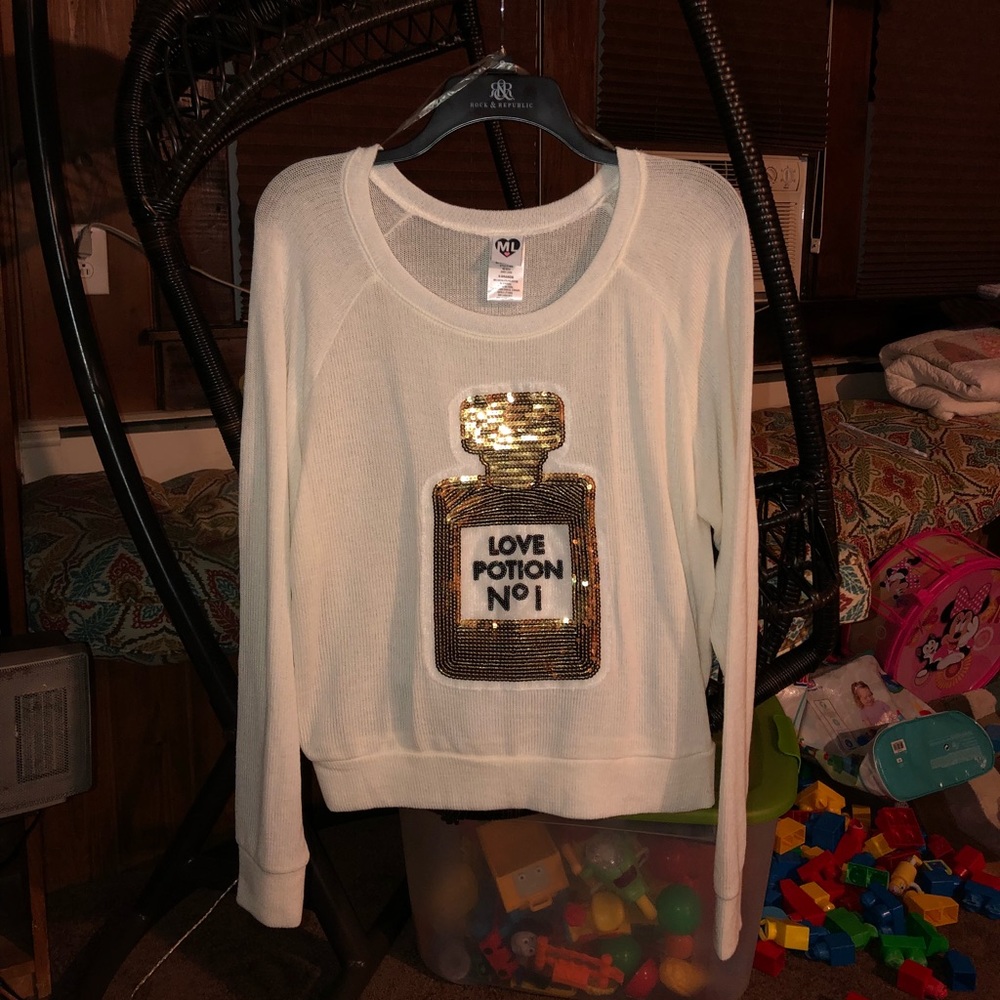 Love Potion No 1 Sequin Sweater
